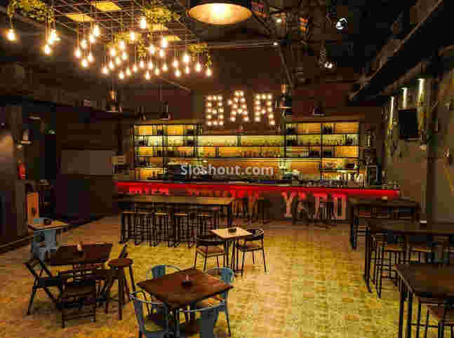 Interior of mh04 the drunk yard Manpada