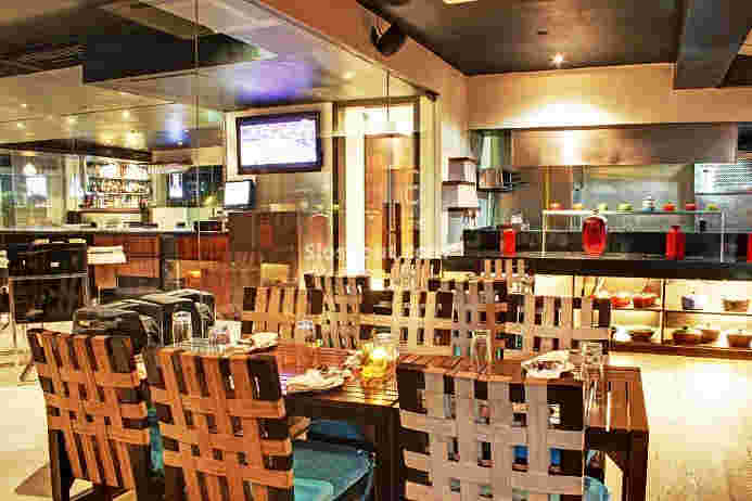 Interior of miro lounge - svenska design hotel Andheri Lokhandwala