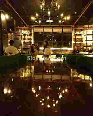 Interior of mr rabbits bar and burrow Baner