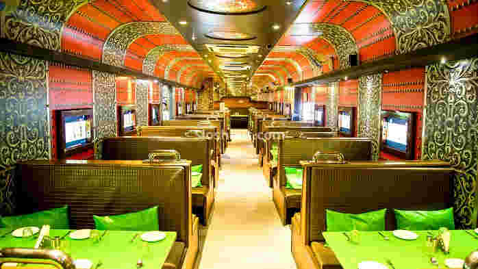 Interior of mumbai local Manpada