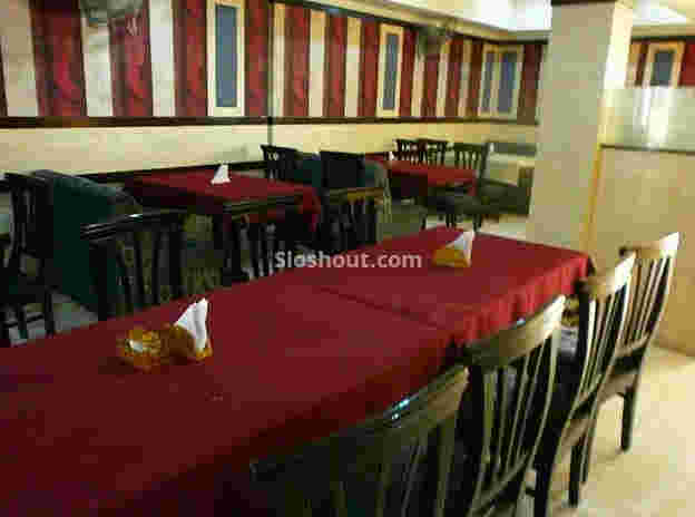 Interior of mythri bar and restaurant Amberpet