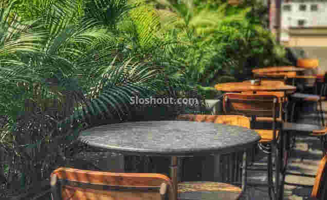 Interior of over the moon brew company Gachibowli