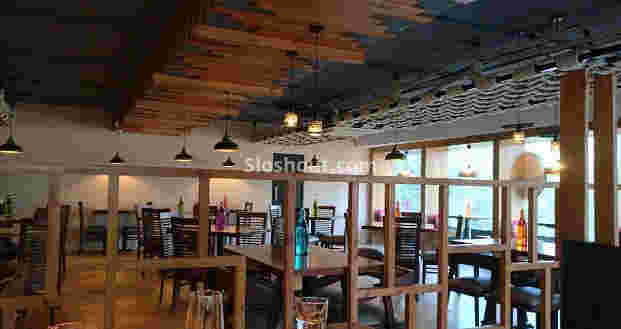 Interior of pistachio Aundh