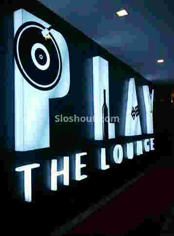Interior of play - the lounge Lower Parel