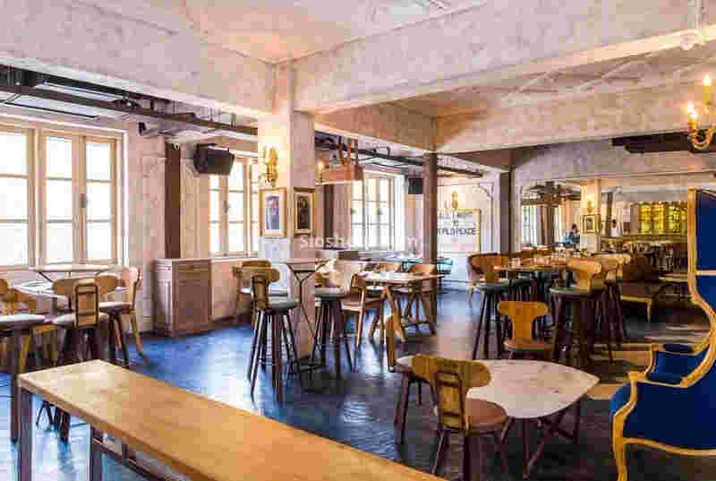 Interior of public affair Khan Market