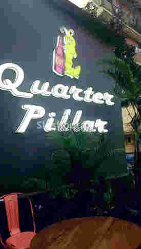 Interior of quarter pillar Vile Parle East