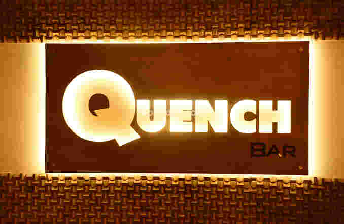 Interior of quench bar Domlur