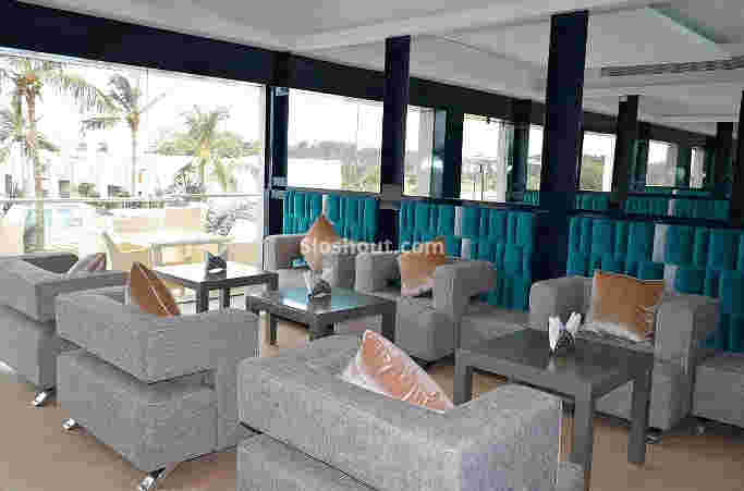 Interior of quentina Mahabalipuram