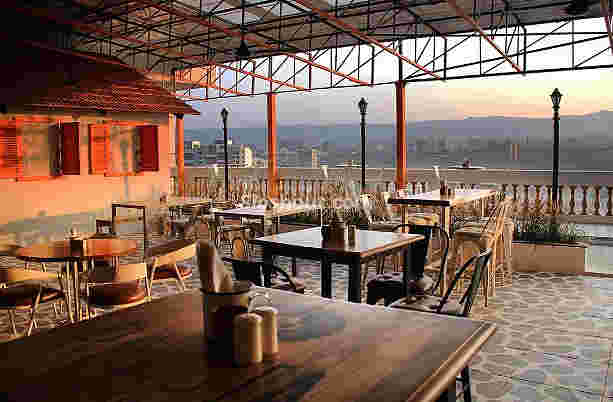Interior of raasta cafe NIBM Road
