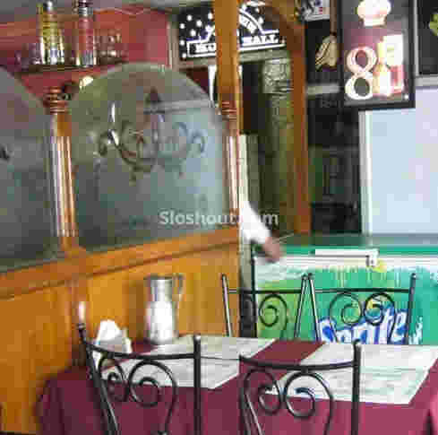 Interior of rajadhani delux bar and restaurant Majestic