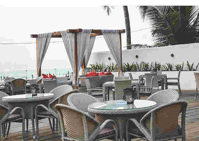 Interior of razzberry rhinoceros Juhu
