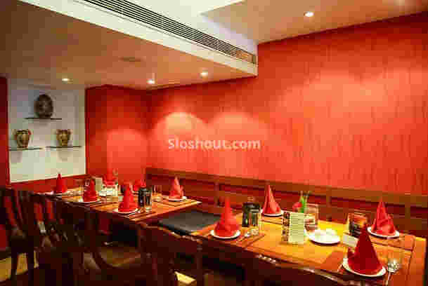Interior of red hot chilli pepper Ballygunge