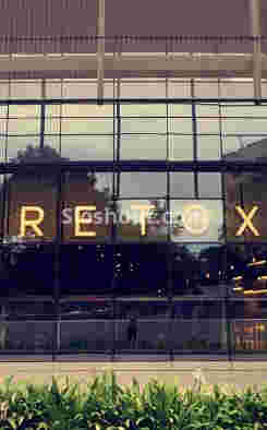 Interior of retox Viman Nagar