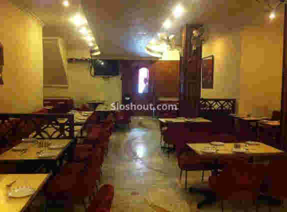 Interior of sagar bar and restaurant Esplanade