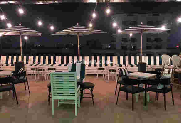 Interior of sammy singhs rooftop C Scheme