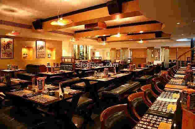 Interior of sera - the tapas bar and restaurant Gopalapuram