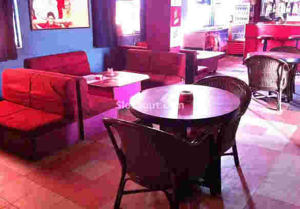 Interior of shaan-e-disco bar MI Road