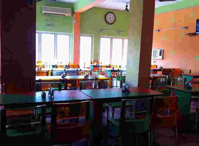 Interior of silver sand Salt Lake
