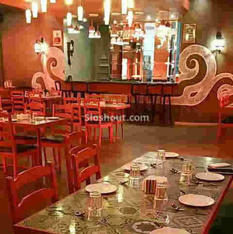 Interior of sizzling affair Bavdhan