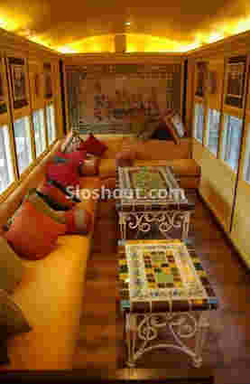 Interior of steam - taj rambagh palace C Scheme
