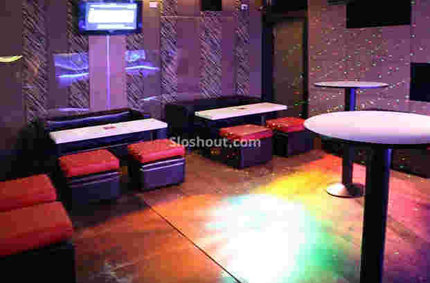 Interior of studio karaoke bar Kodambakkam