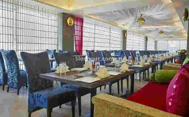 Interior of tamara - pipal tree hotel New town