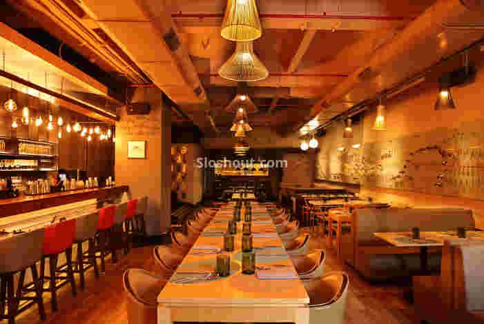Interior of tappa Lower Parel