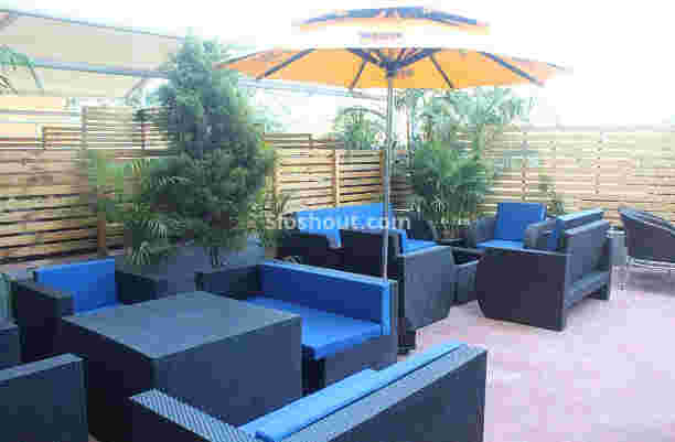 Interior of the beer cafe Mundhwa