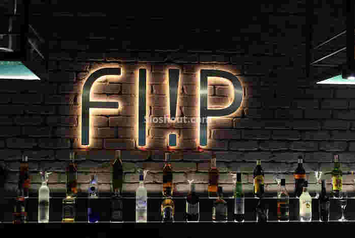 Interior of the flip bar Kandivali East