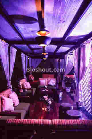 Interior of the horseshoe bar exchange Chandigarh Industrial Area