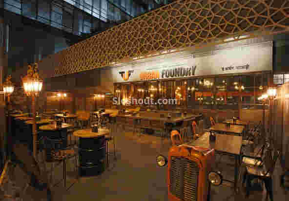 Interior of the urban foundry Baner