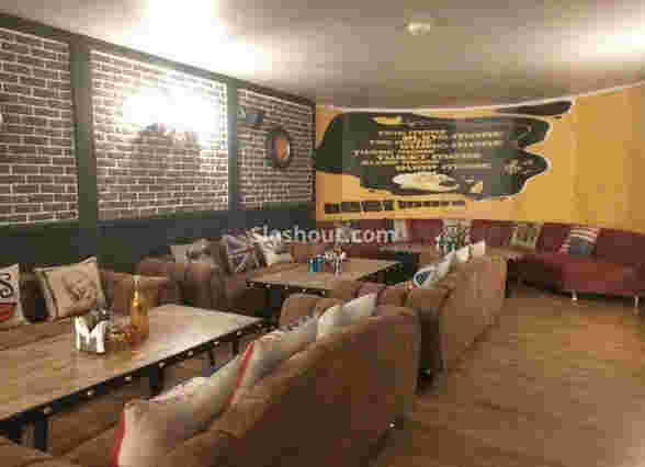Interior of ttamaasha bistro bar Gomti Nagar