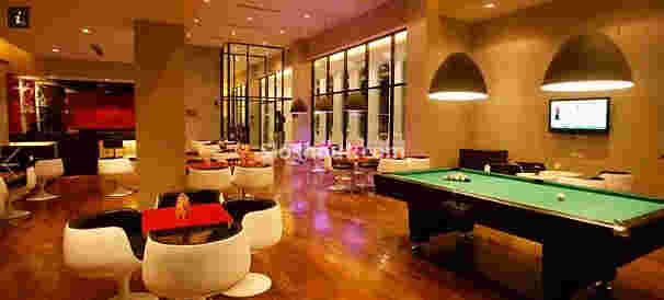 Interior of unlock - the restobar - keys hotel Pimpri