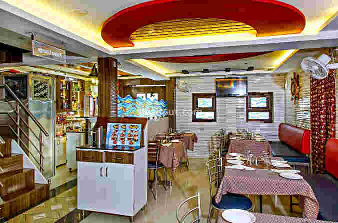 Interior of vasant family resto bar Rasta Peth