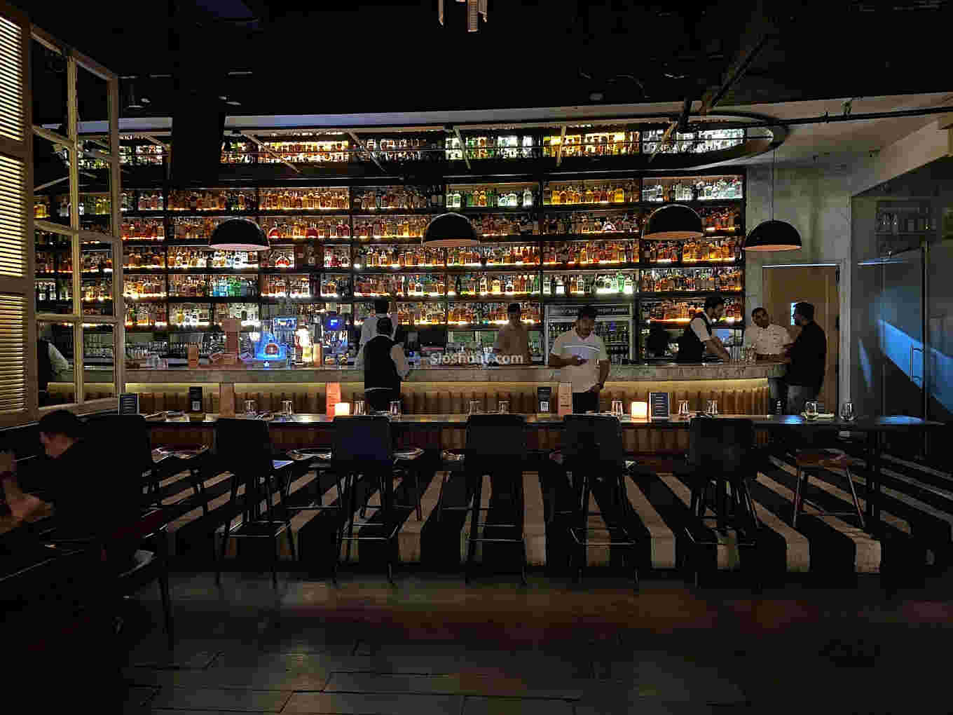 Interior of Whisky Samba Golf Course Road