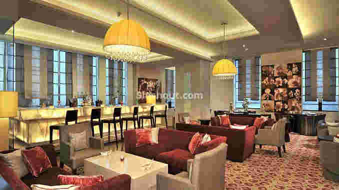 Interior of zyng - radisson hyderabad hitec city Gachibowli