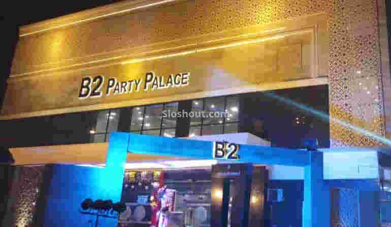 Outdoor Sitting Arrangement at B2 Party Palace