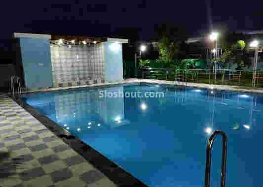 Outdoor Sitting Arrangement at Farmhouse 7063 HYD 