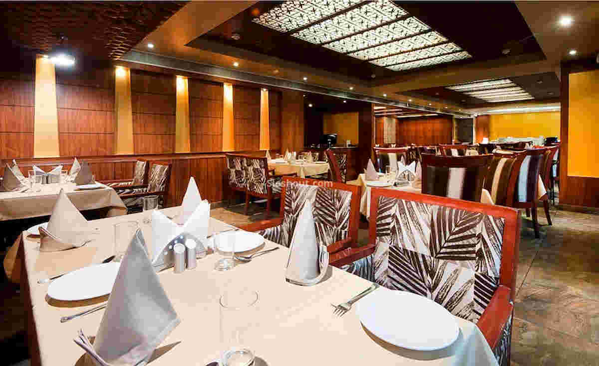 Outdoor Sitting Arrangement at Hotel Regent Grand