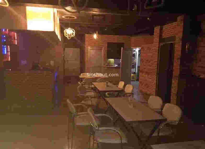 Outdoor Sitting Arrangement at P Aur G Bistro Bar