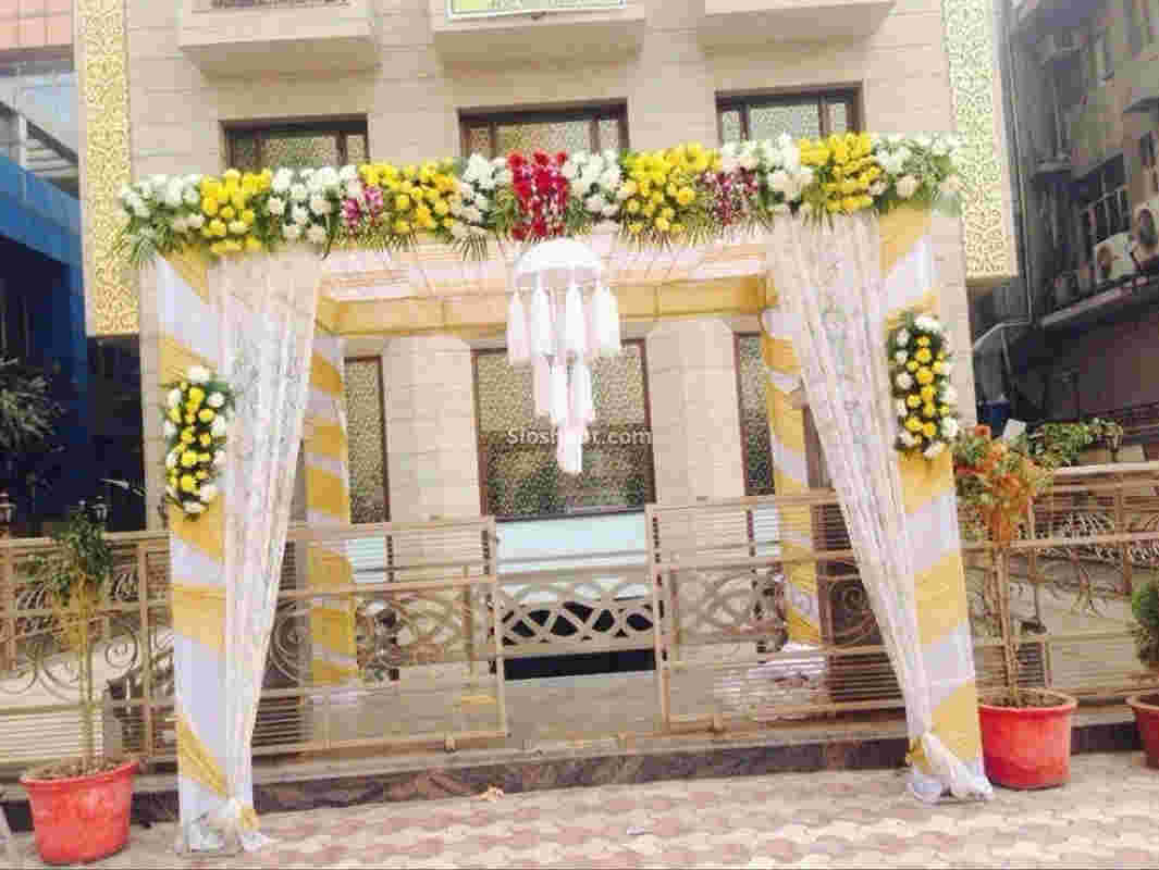 Outdoor Sitting Arrangement at Panache Banquets