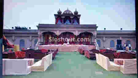 Seating Area of Harnarain Palace