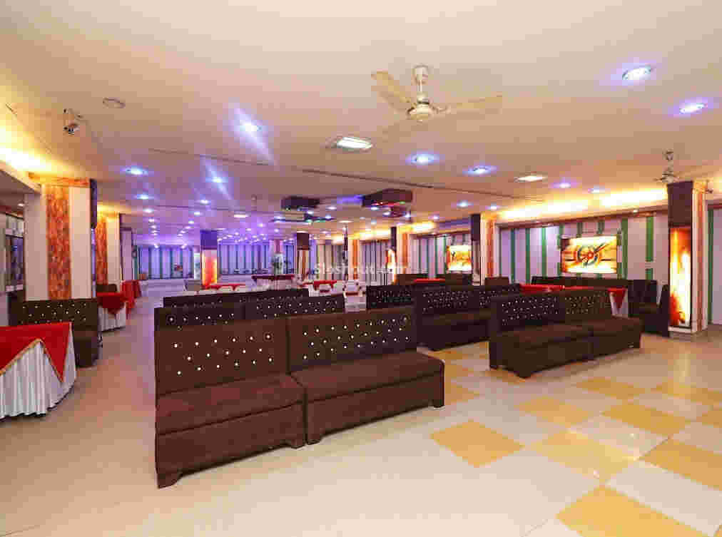 Seating Area of Hotel Akasha and banquet