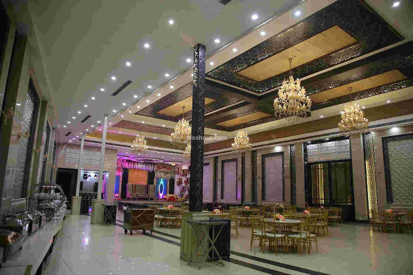 Seating Area of Kangana Grand Banquet