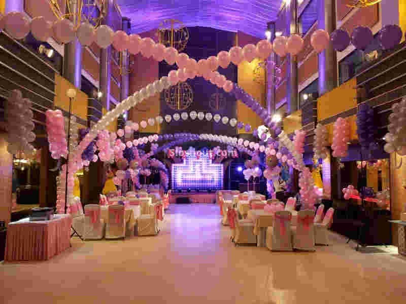 Seating Area of Petal Banquet Hall