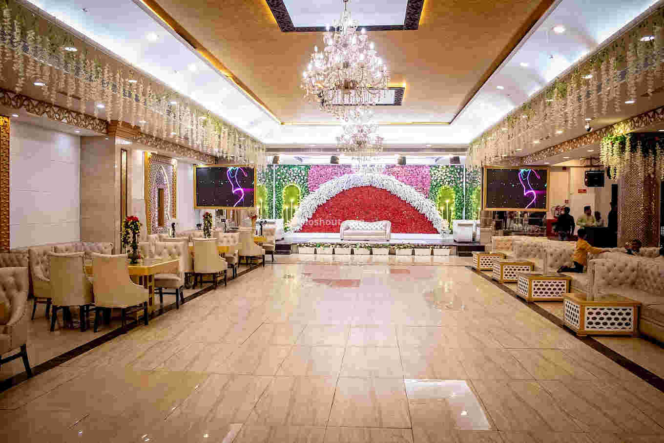 Seating Area of Royal Pepper Banquets