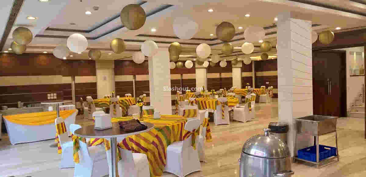 Seating Area of Stately Suites