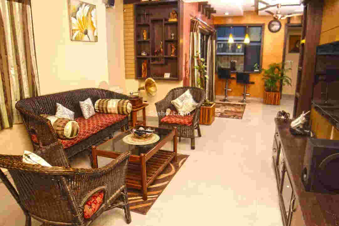 Seating Area of Villa 7044 HYD