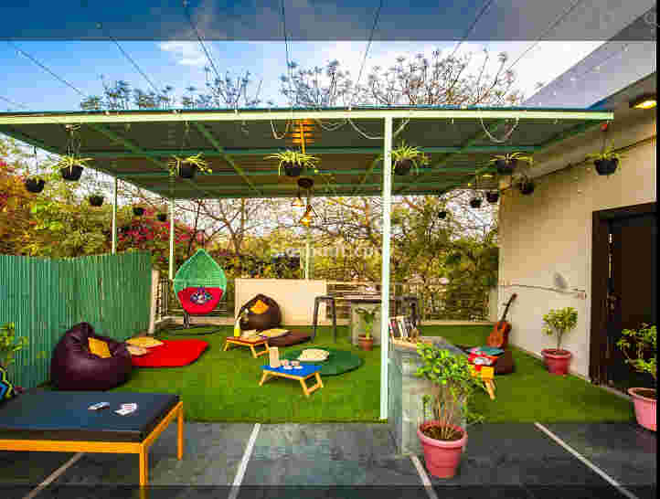 Seating Area of villa Dorm112