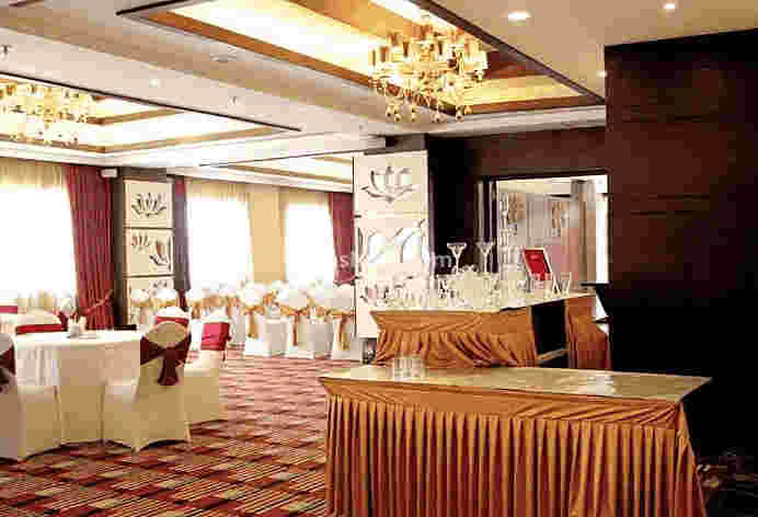 Terrace Area at Ambrosia - The Golden Palms Hotel